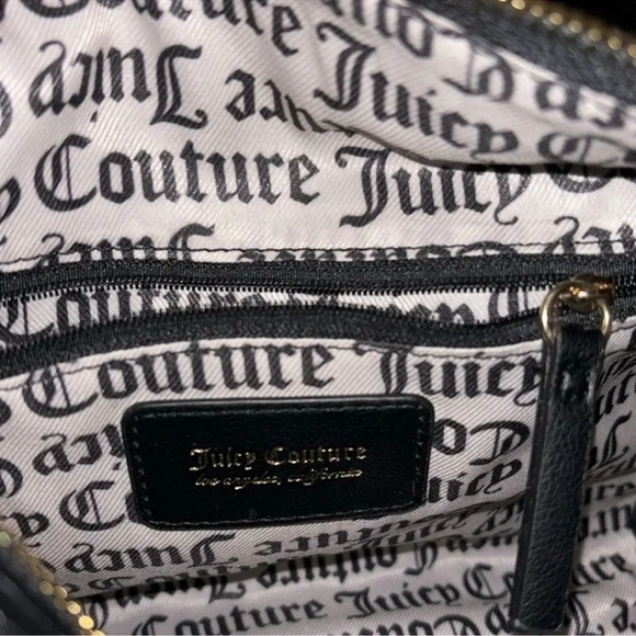 Juicy couture Black Embossed Leather Boston Bag - Picture 9 of 9